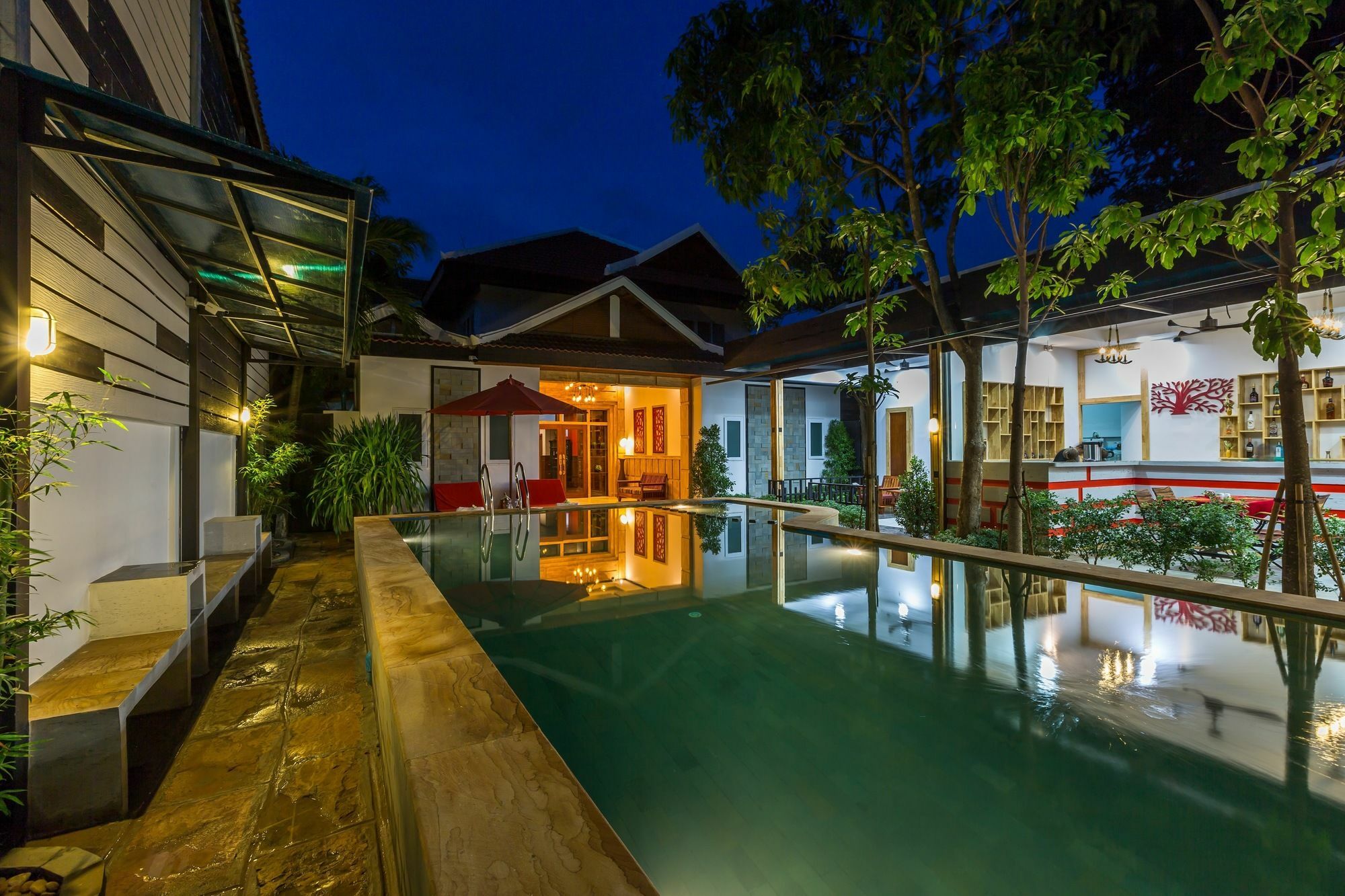 Damnak Villa Retreat Siem Reap Exterior foto